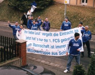 ... die letzten Aufrechten der "Millionentruppe" ...